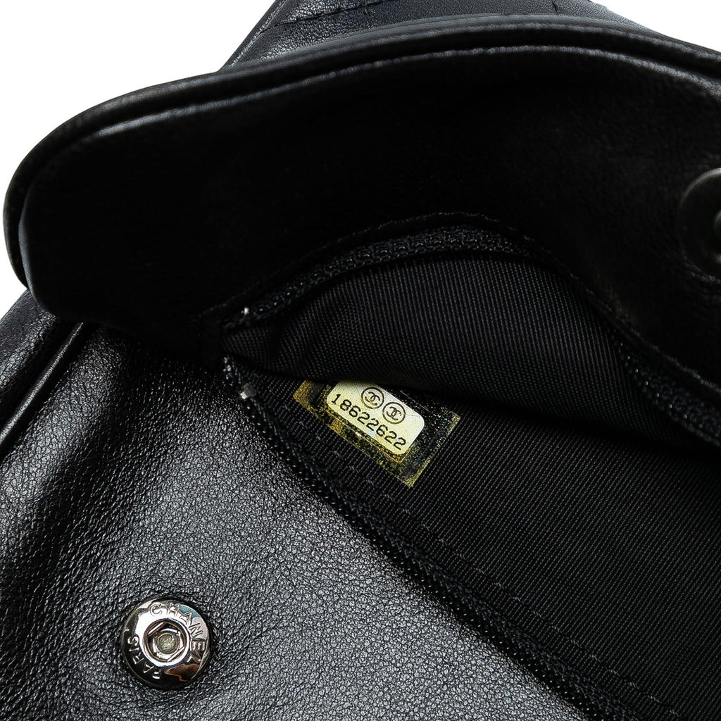 Chanel CC Quilted Lambskin Full Flap Wallet on Chain