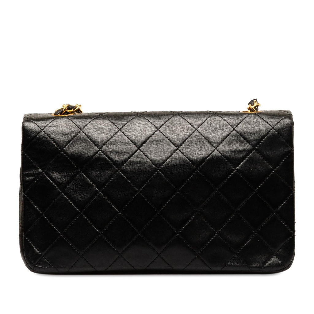 Chanel CC Quilted Lambskin Full Flap (SHG-5yOQSk)