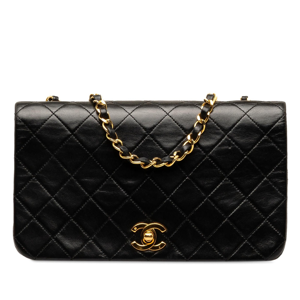 Chanel CC Quilted Lambskin Full Flap (SHG-5yOQSk)