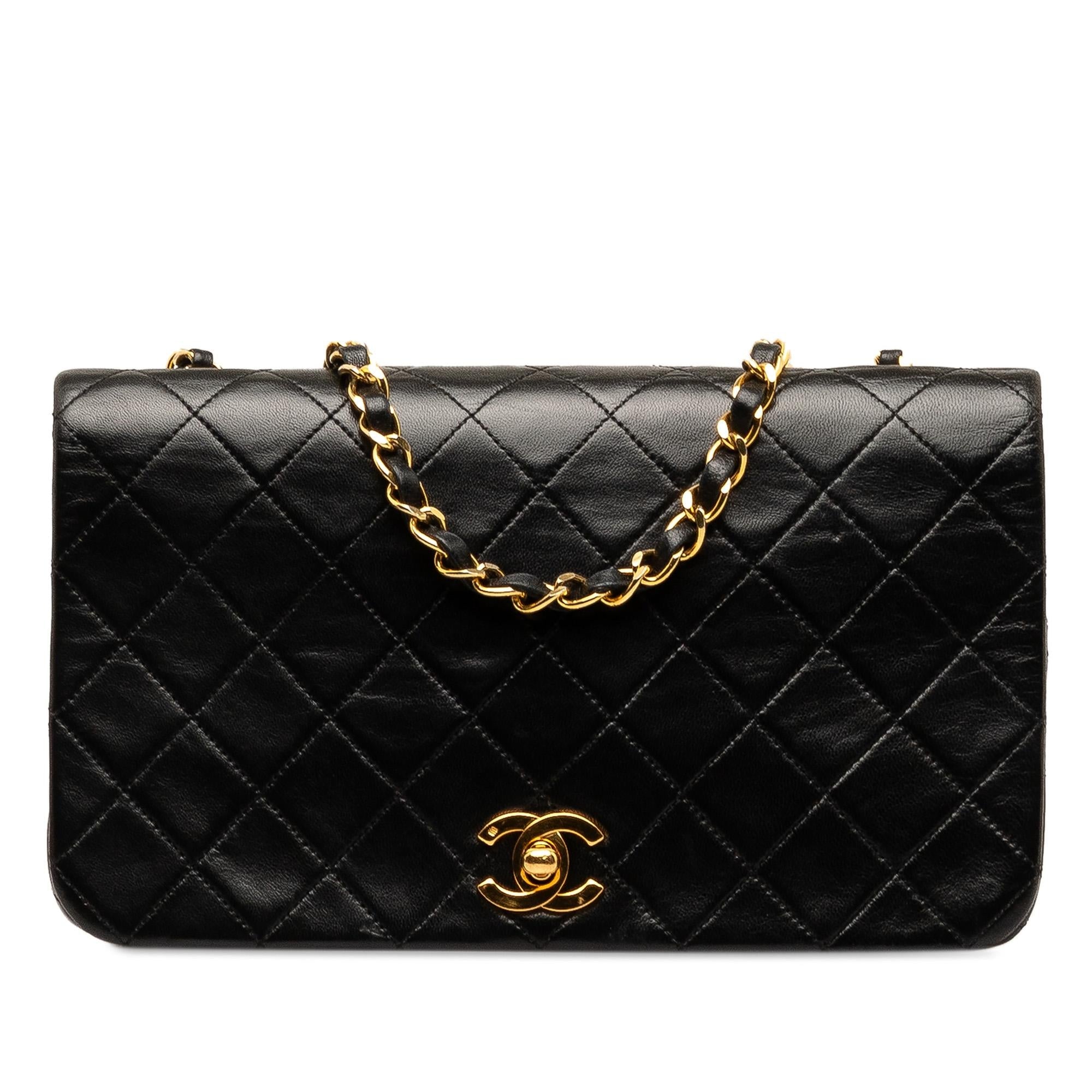 Chanel CC Quilted Lambskin Full Flap (SHG-5yOQSk)