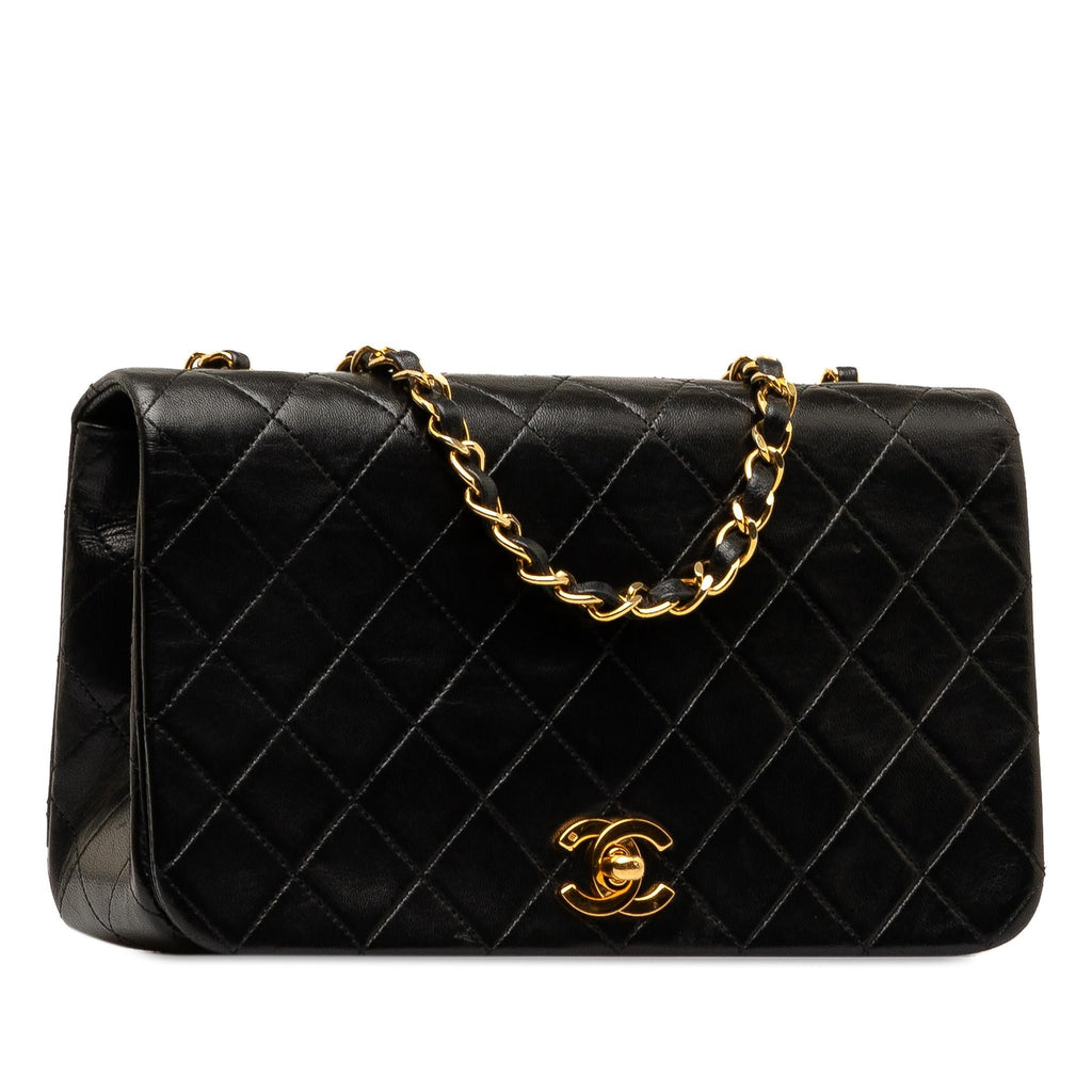Chanel CC Quilted Lambskin Full Flap (SHG-5yOQSk)