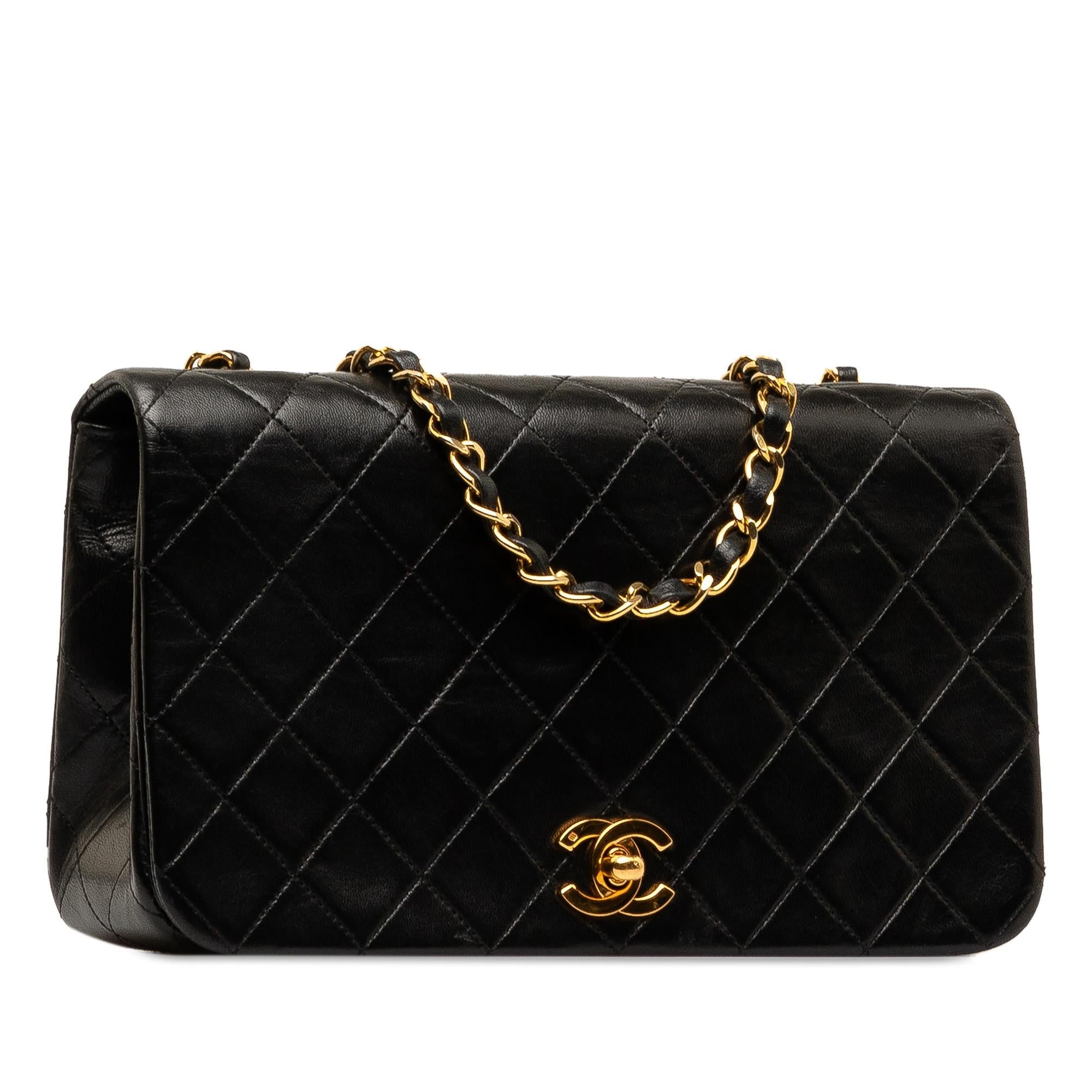 Chanel CC Quilted Lambskin Full Flap (SHG-5yOQSk)