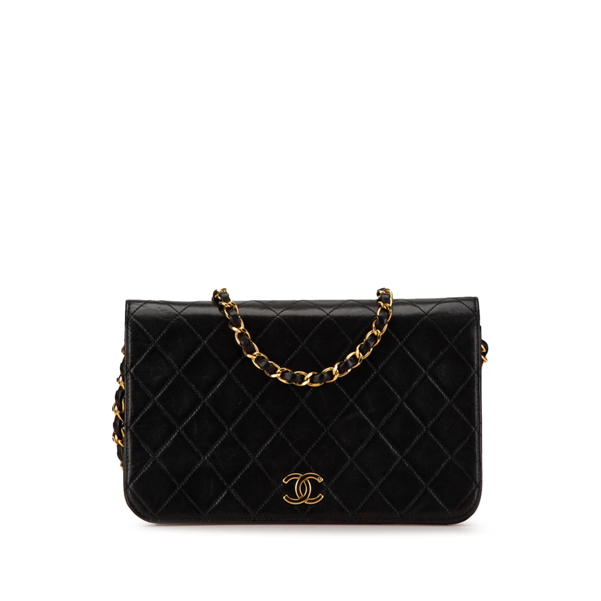 Chanel CC Quilted Lambskin Full Flap (SHG-mUBWMR)