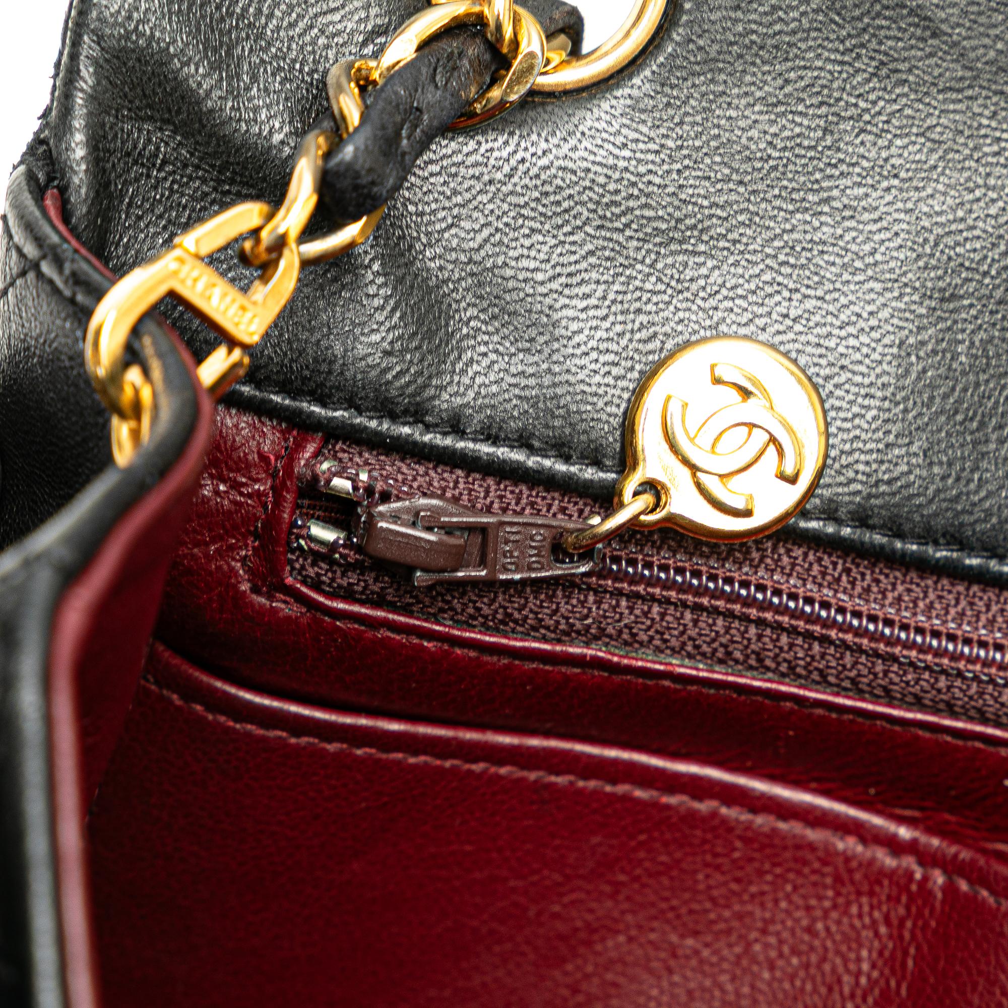 Chanel CC Quilted Lambskin Full Flap