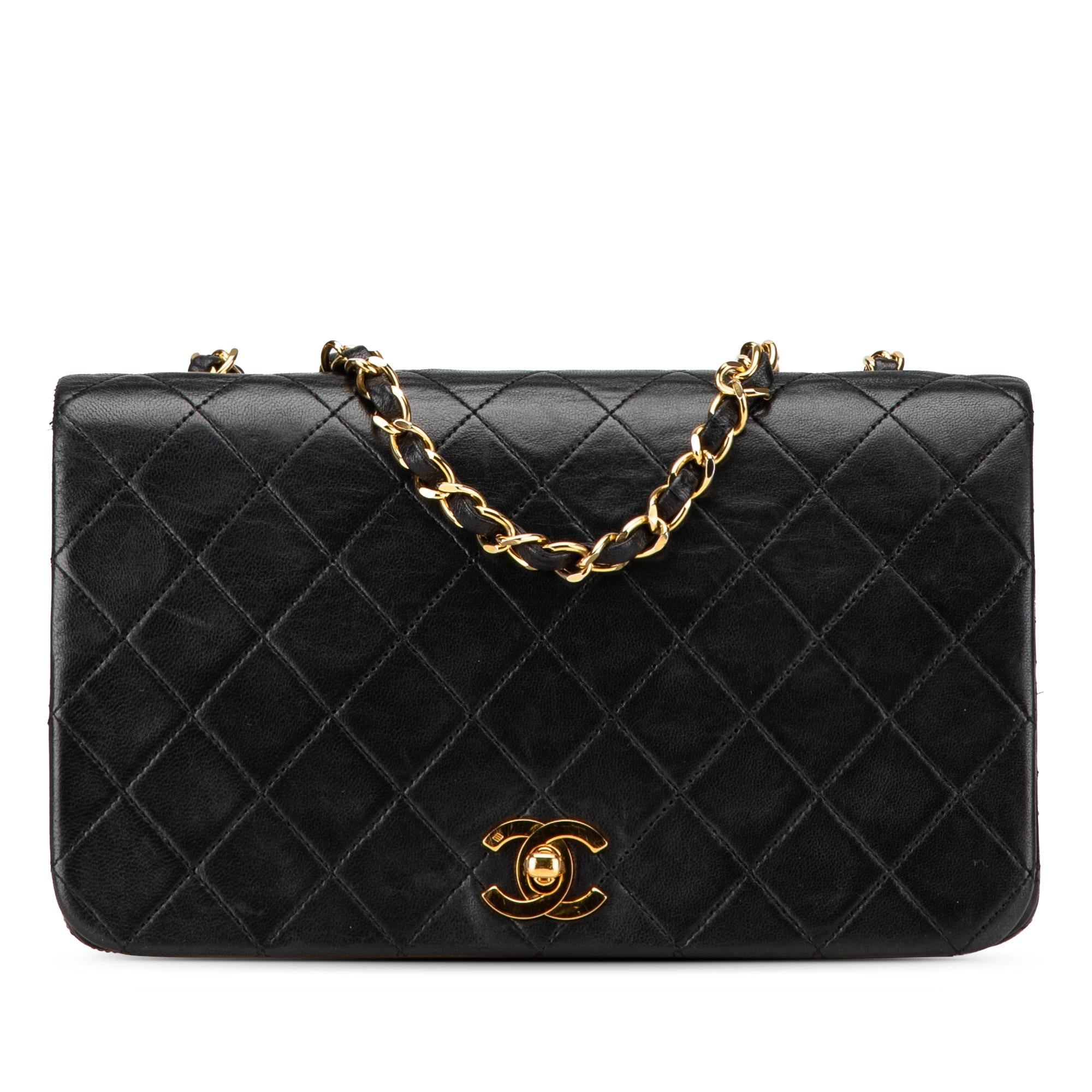 Chanel CC Quilted Lambskin Full Flap