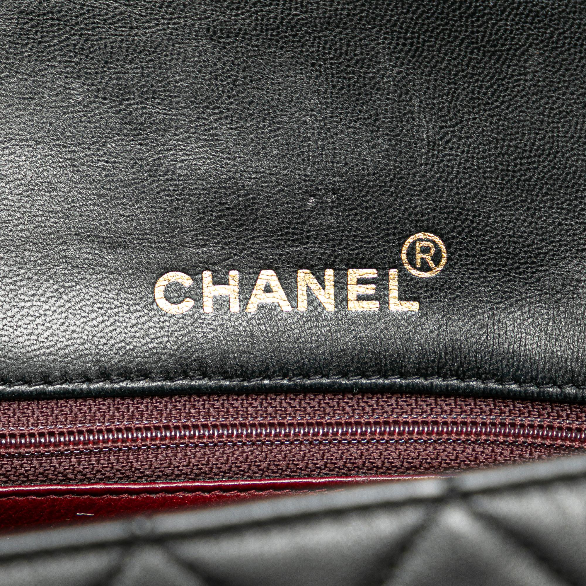 Chanel CC Quilted Lambskin Full Flap