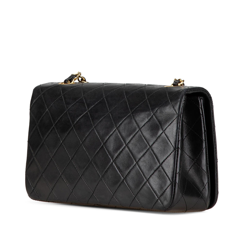 Chanel CC Quilted Lambskin Full Flap