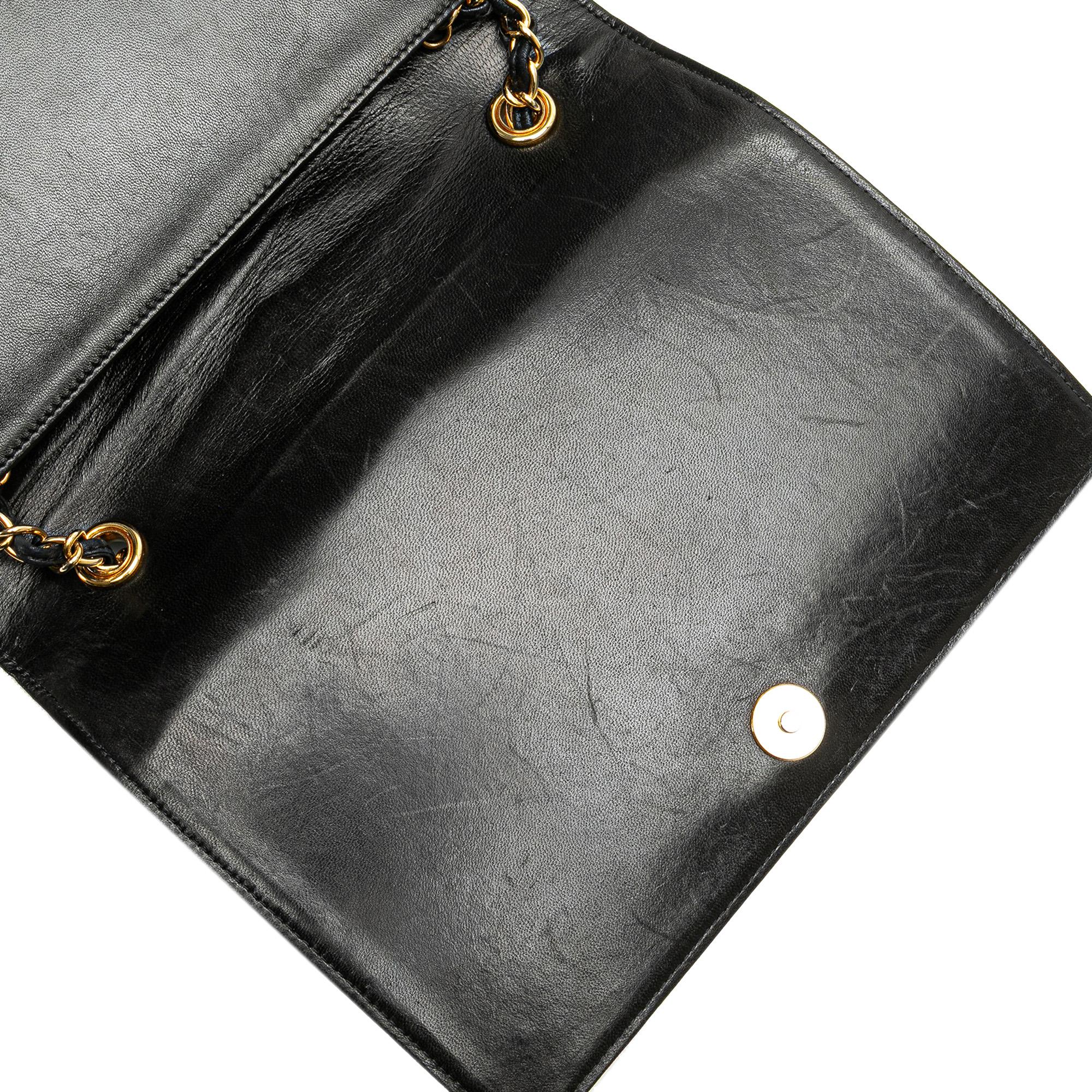 Chanel CC Quilted Lambskin Full Flap