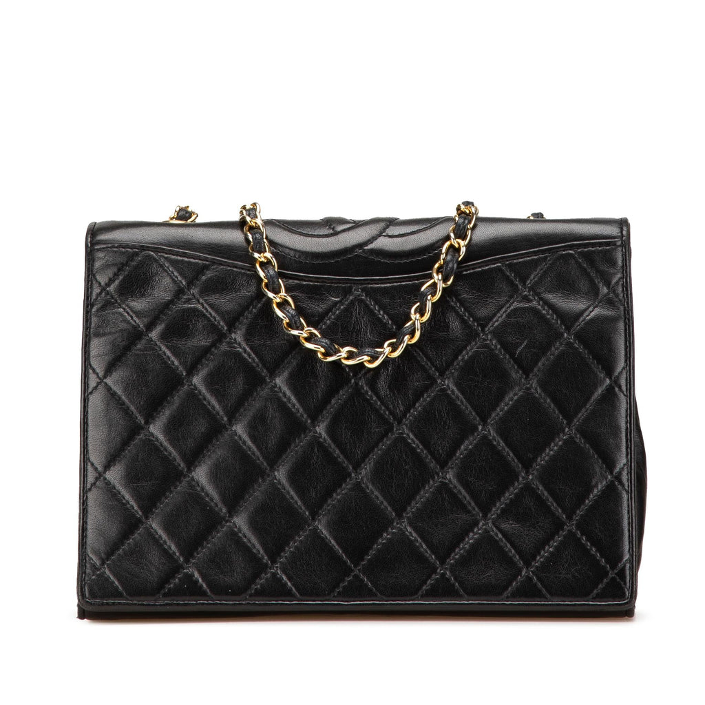 Chanel CC Quilted Lambskin Full Flap