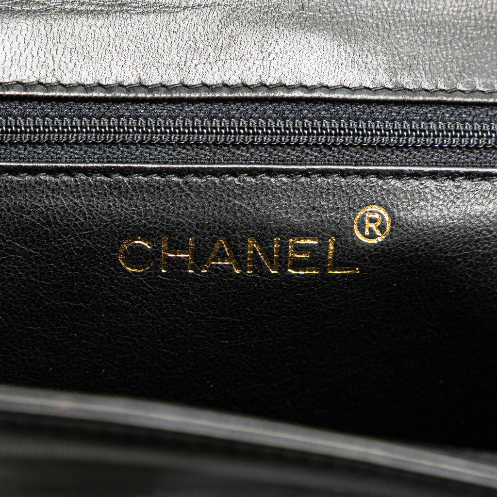 Chanel CC Quilted Lambskin Full Flap