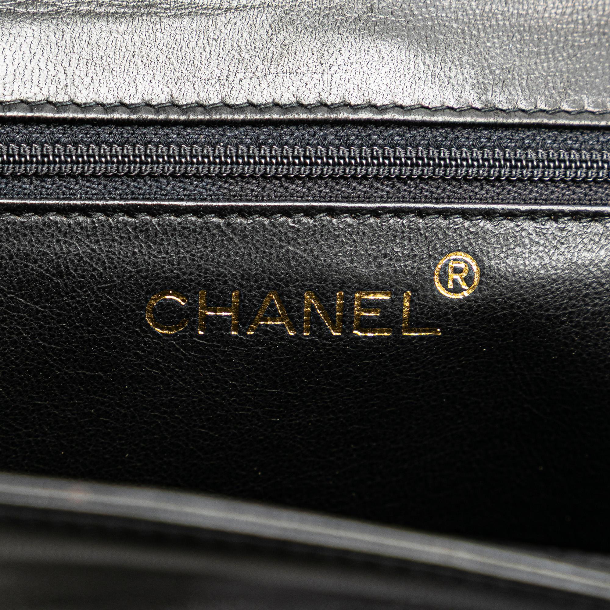 Chanel CC Quilted Lambskin Full Flap