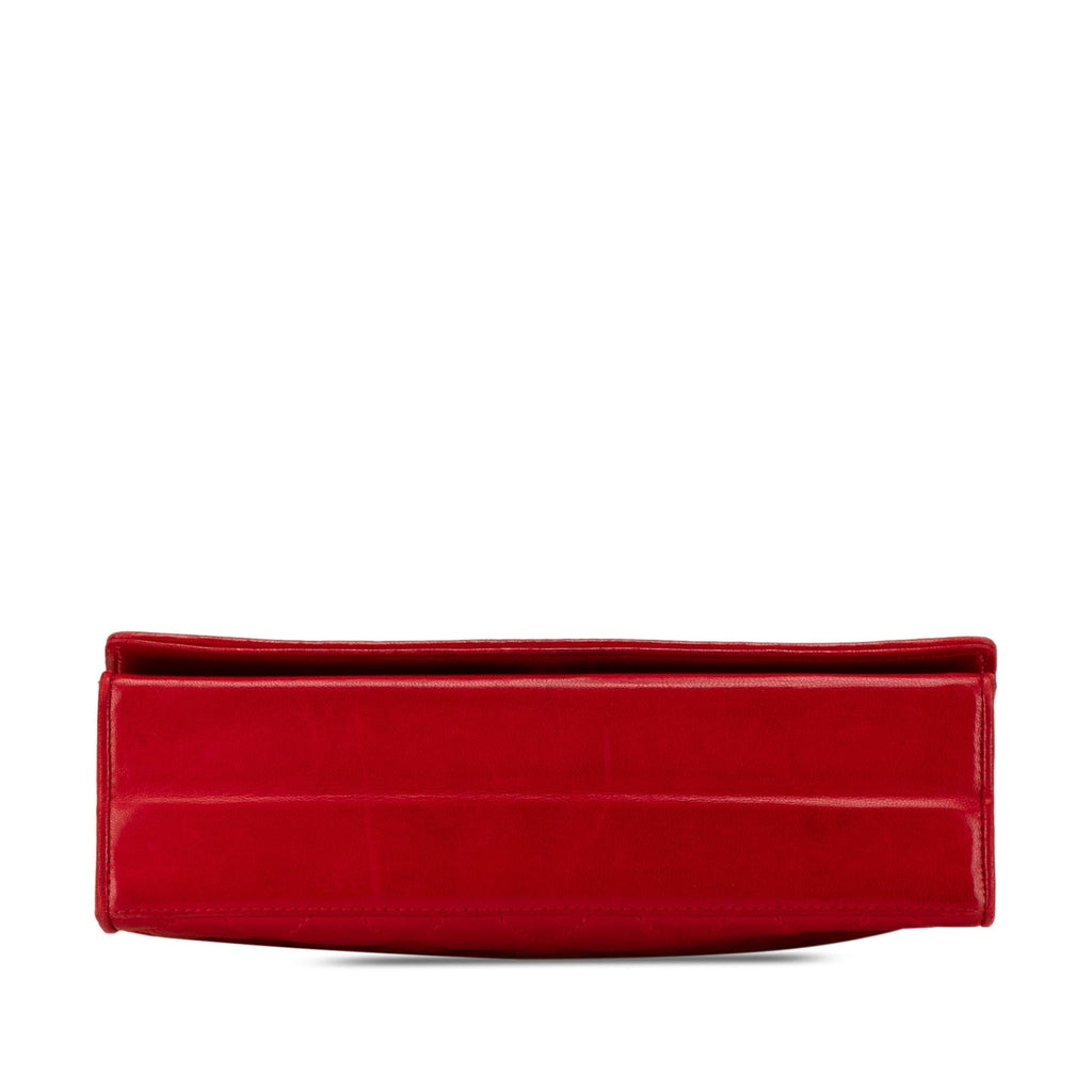 Chanel CC Quilted Lambskin Full Flap