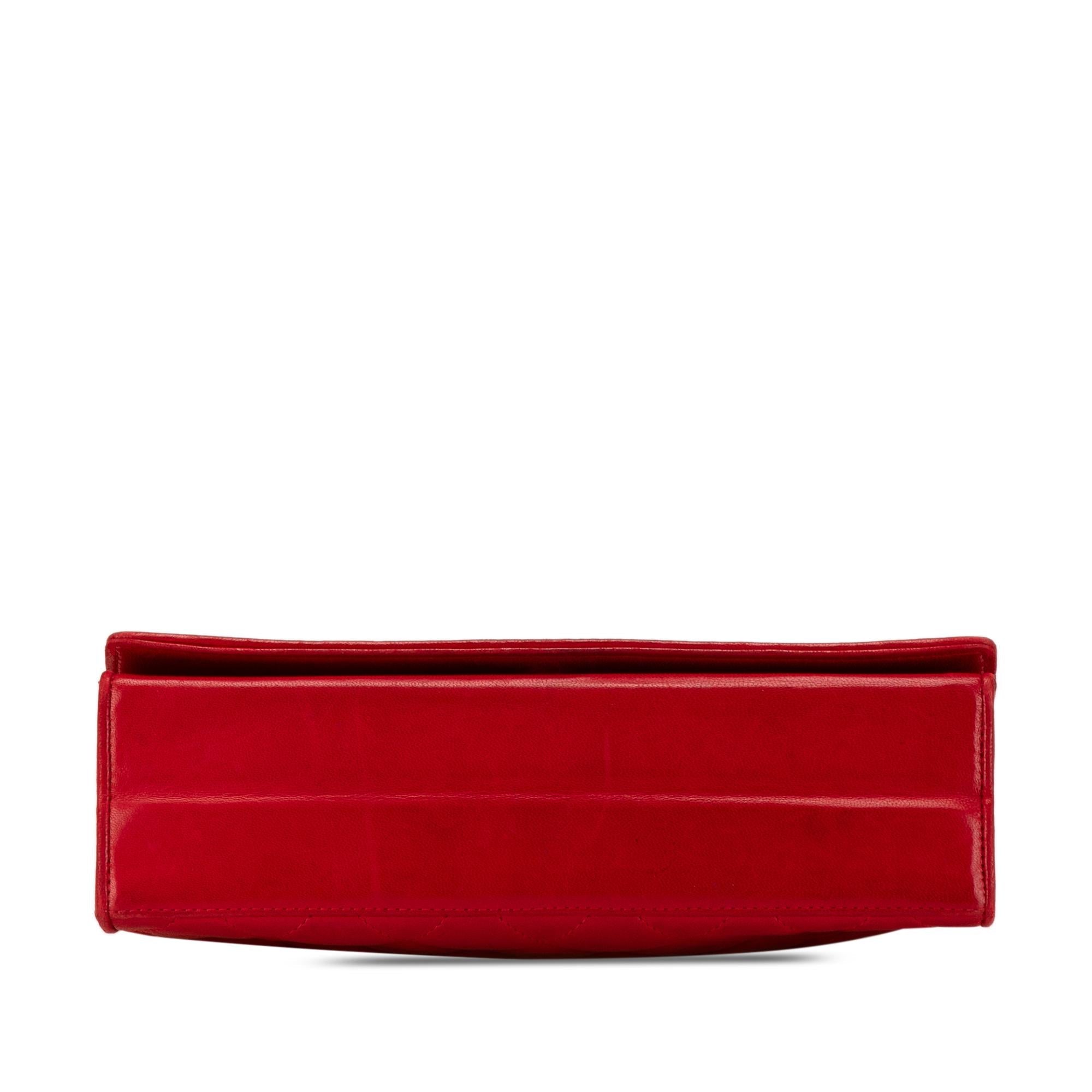 Chanel CC Quilted Lambskin Full Flap