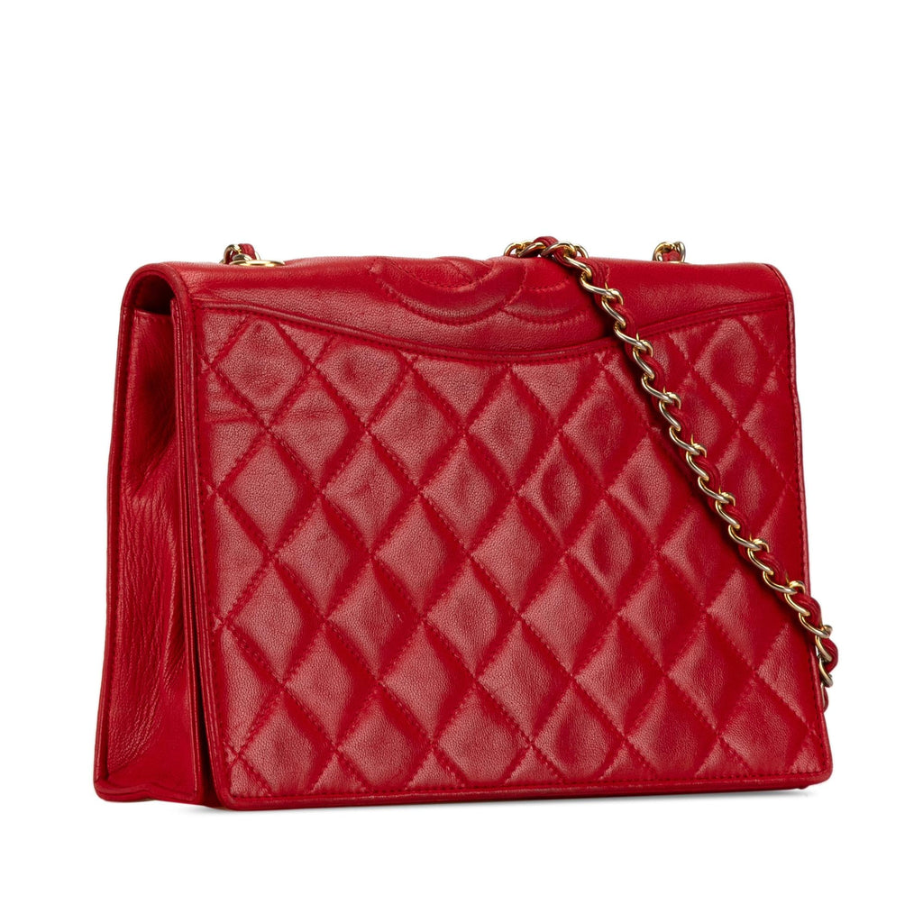 Chanel CC Quilted Lambskin Full Flap