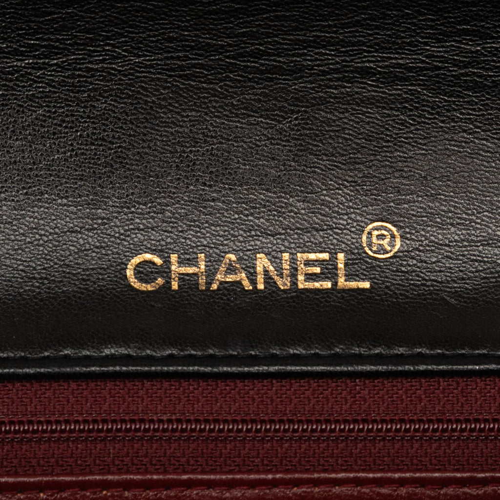 Chanel CC Quilted Lambskin Full Flap