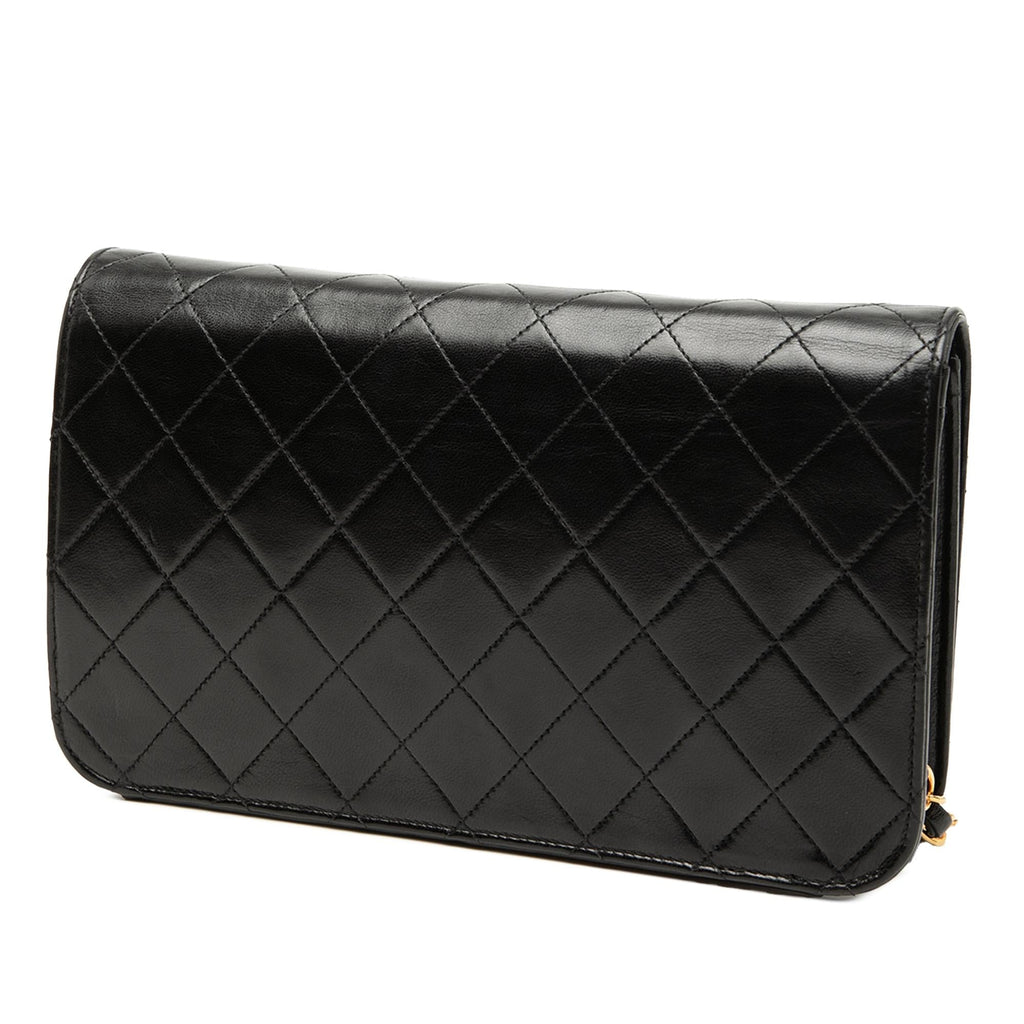 Chanel CC Quilted Lambskin Full Single Flap
