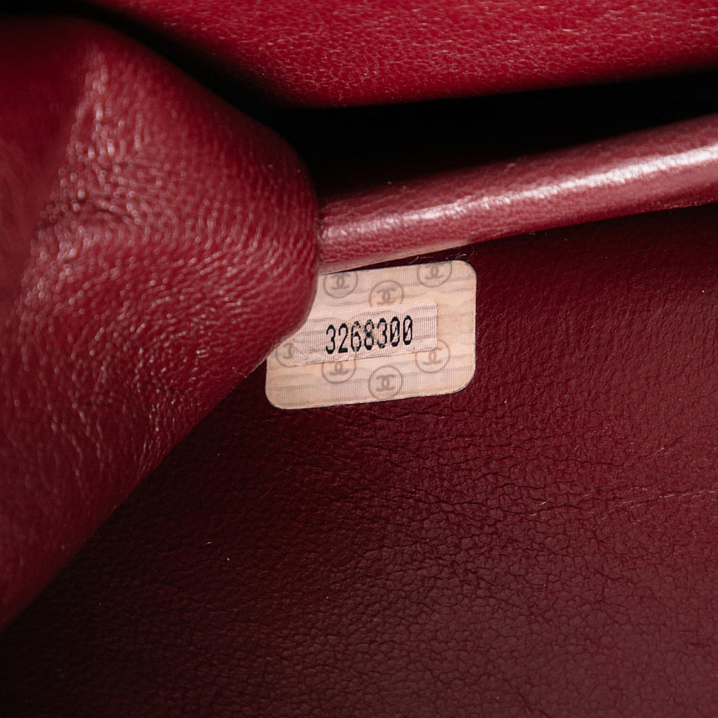 Chanel CC Quilted Lambskin Full Single Flap