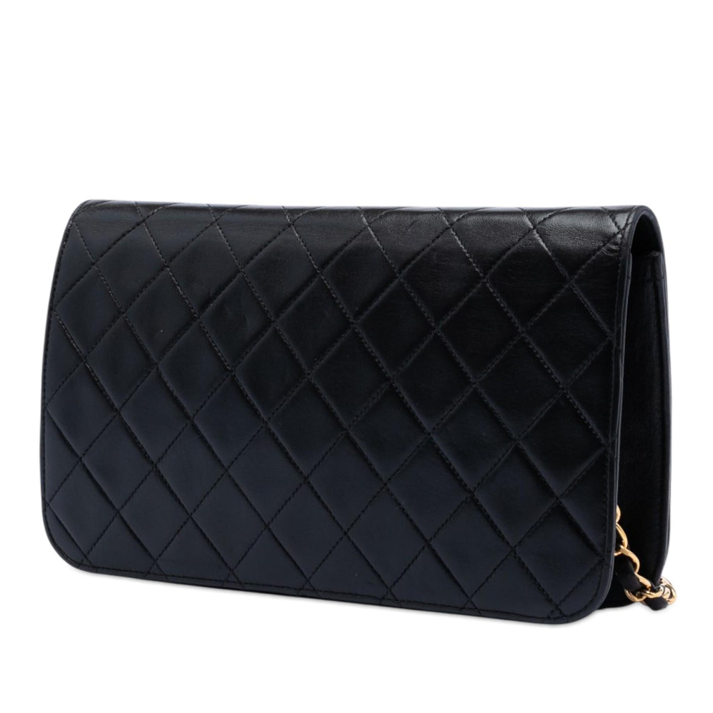Chanel CC Quilted Lambskin Full Single Flap
