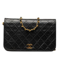 Chanel CC Quilted Lambskin Full Single Flap