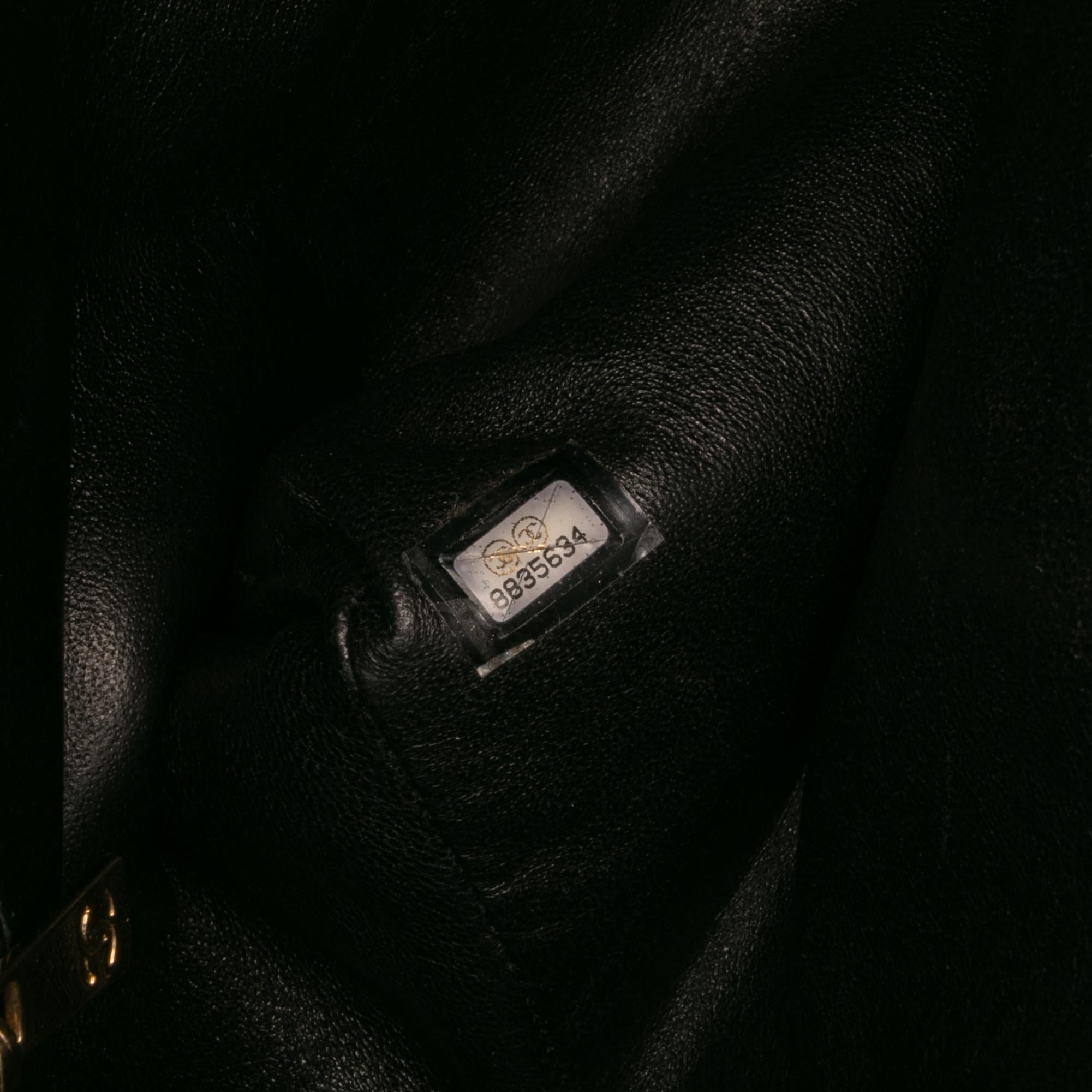 Chanel CC Quilted Lambskin Handbag