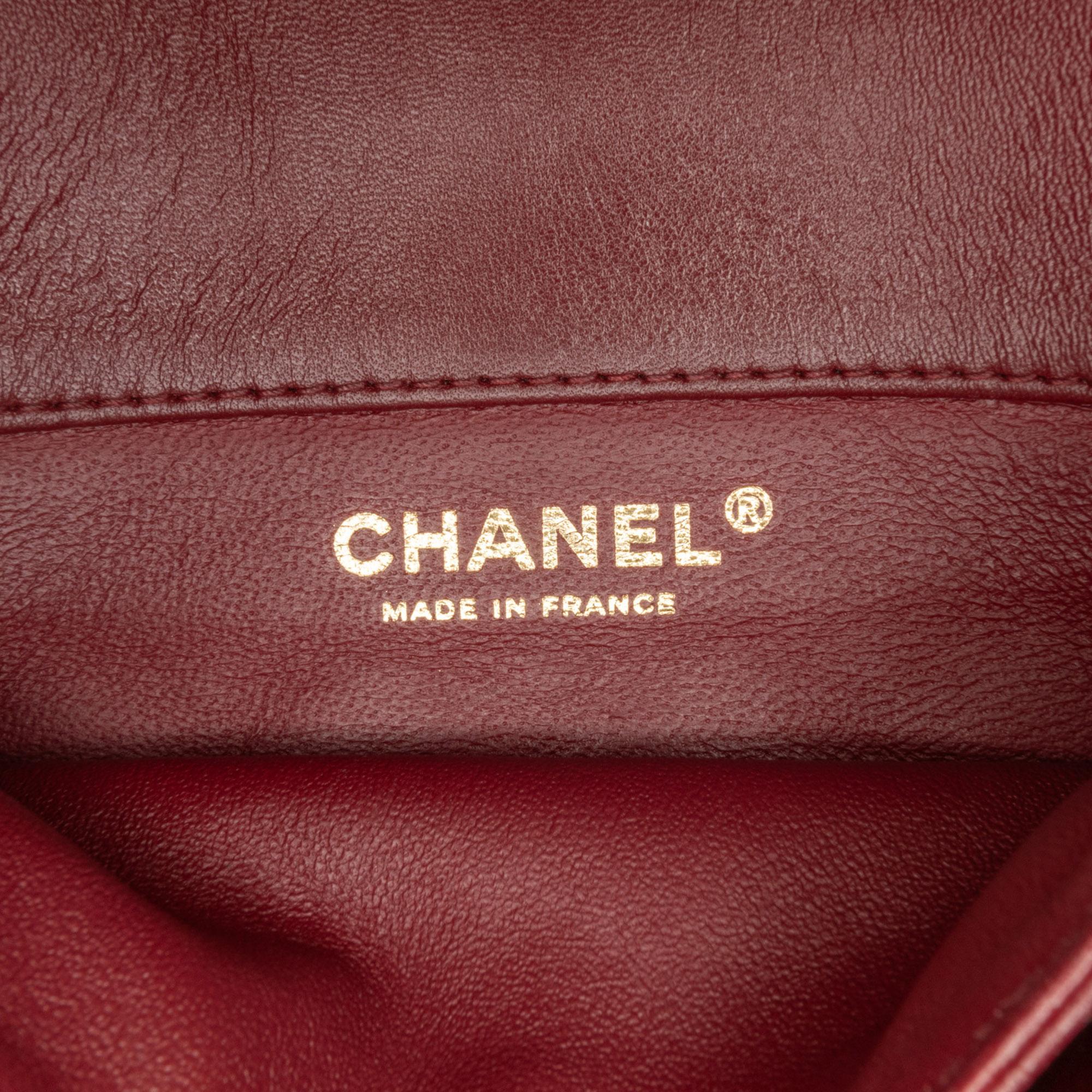 Chanel CC Quilted Lambskin Knock on Wood Satchel (SHG-wiPzxy)