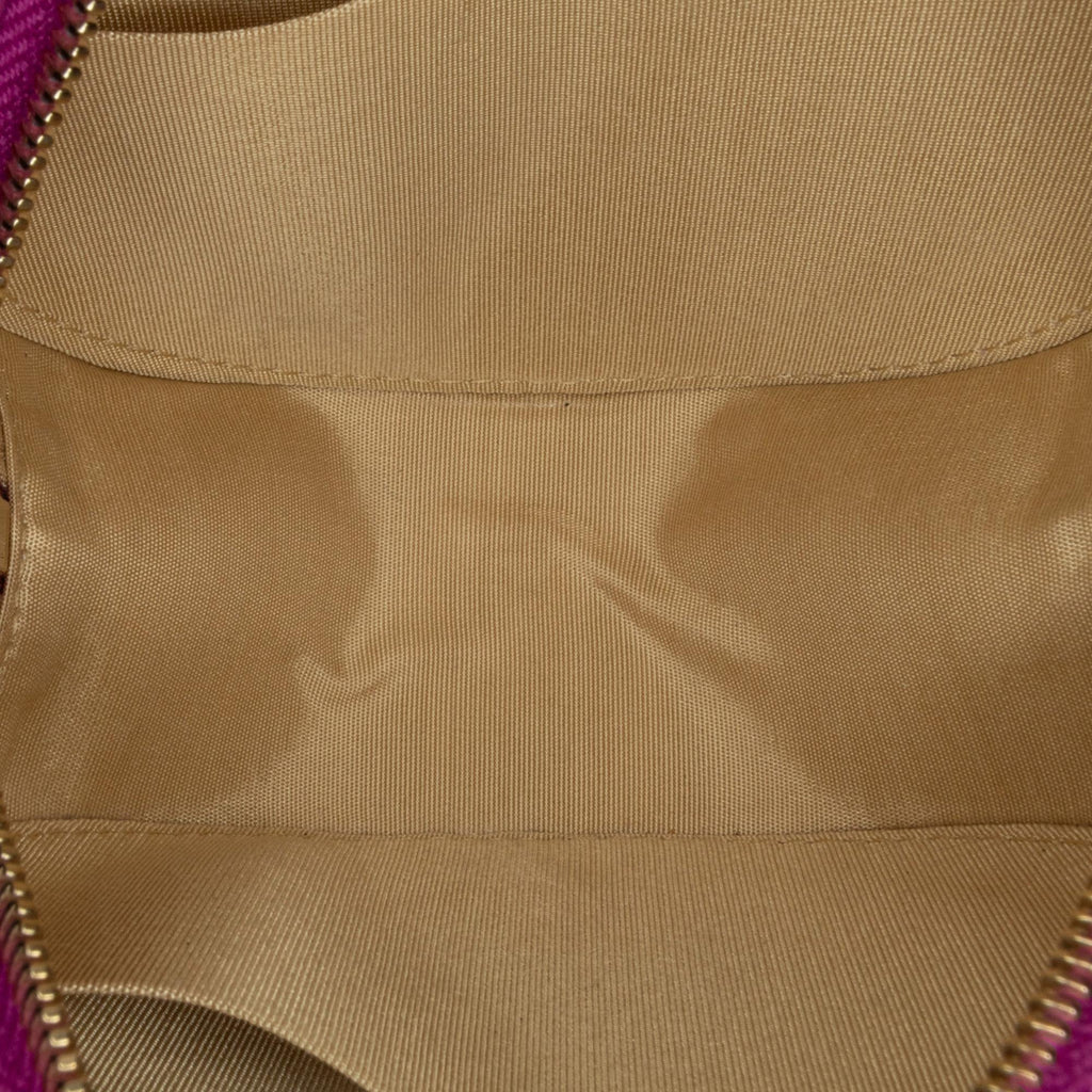 Chanel CC Quilted Lambskin Pearl Crush Round Clutch with Chain (SHG-y8BBxN)