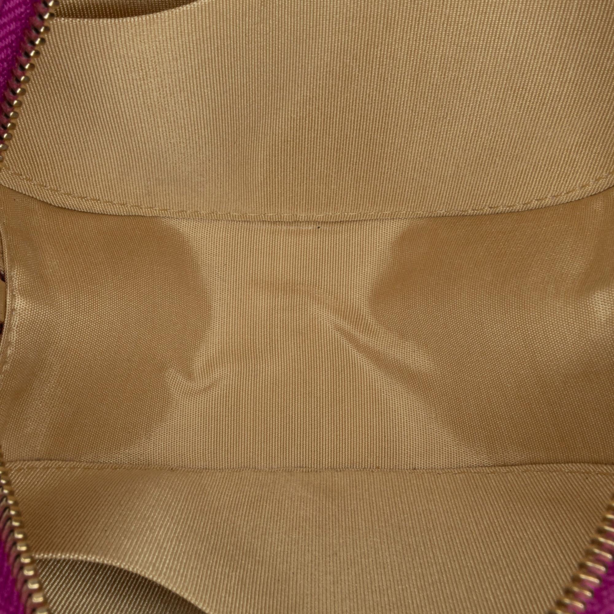 Chanel CC Quilted Lambskin Pearl Crush Round Clutch with Chain (SHG-y8BBxN)