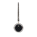 Chanel CC Quilted Lambskin Round Chain Around Clutch With Chain