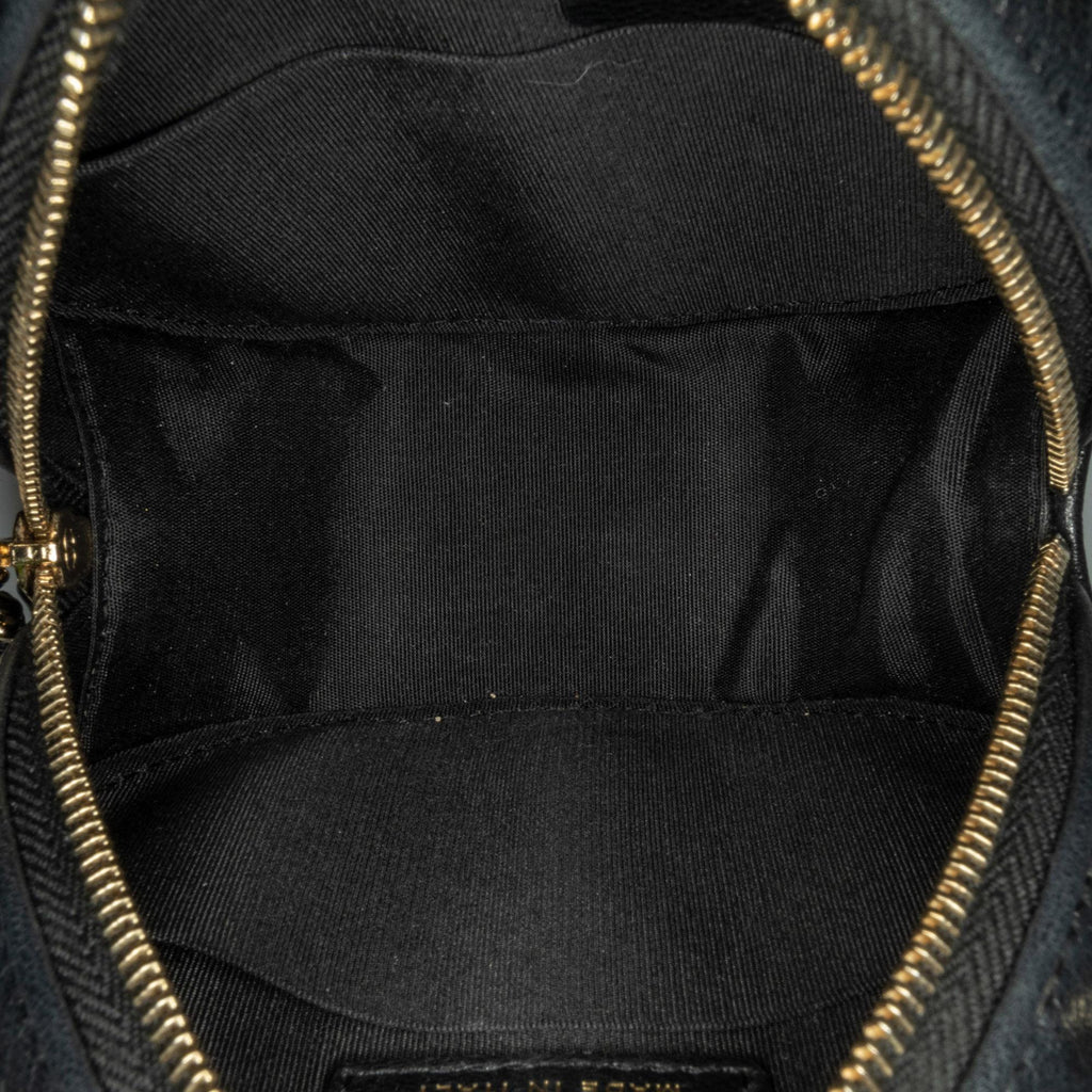 Chanel CC Quilted Lambskin Round Clutch with Chain (SHG-vxtHcs)