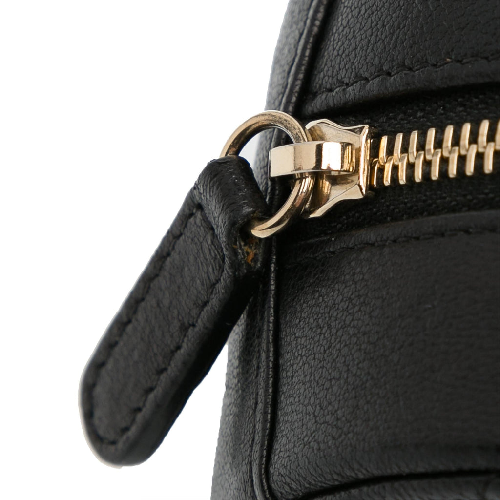 Chanel CC Quilted Lambskin Round Crossbody (SHG-33ZDhg)