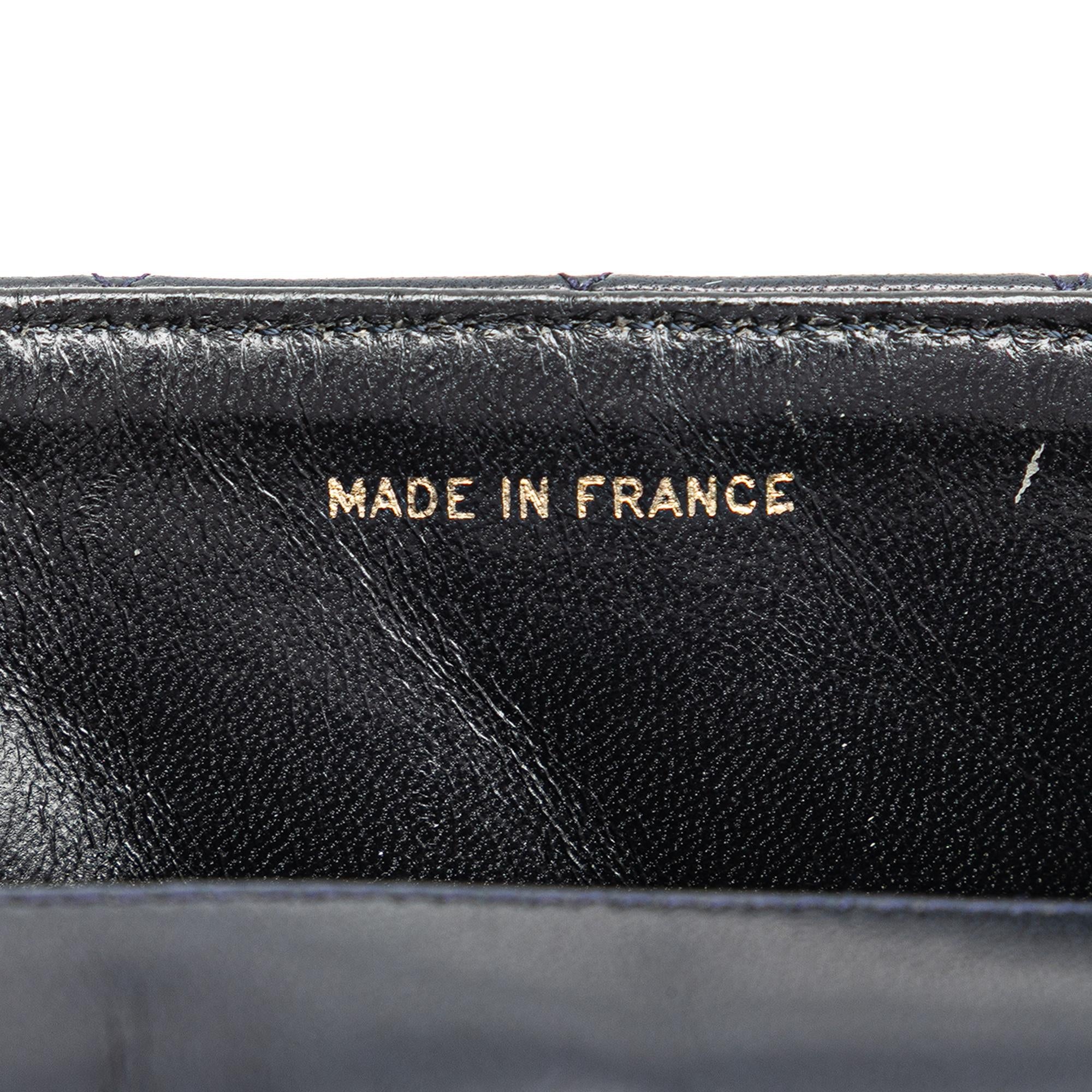 Chanel CC Quilted Lambskin Round Flap