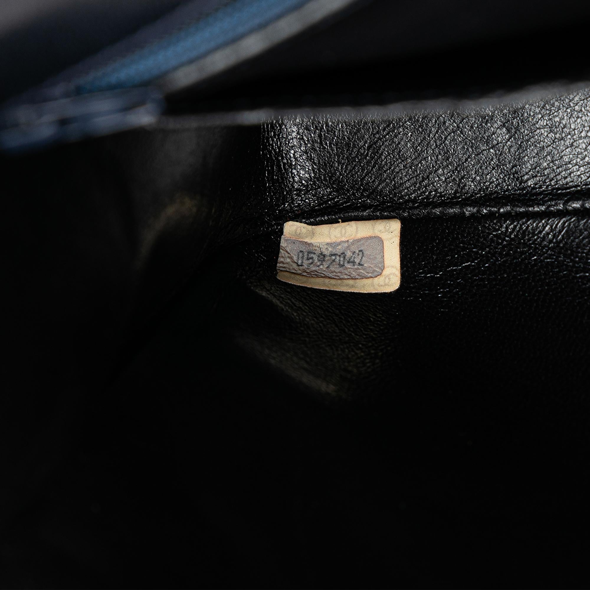 Chanel CC Quilted Lambskin Round Flap