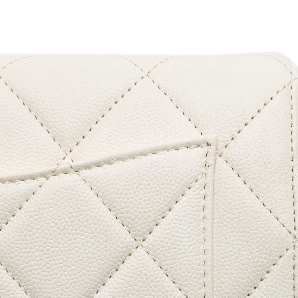 Chanel CC Quilted Lambskin Round Moon Messenger Flap