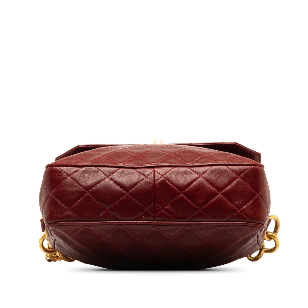Chanel CC Quilted Lambskin Shoulder Bag (SHG-Q3k70Q)