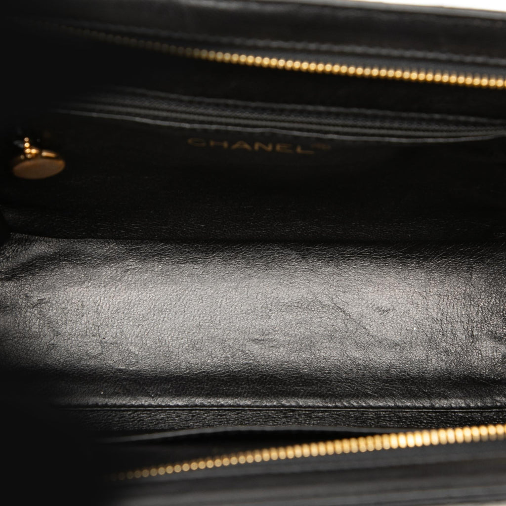 Chanel CC Quilted Lambskin Shoulder Bag