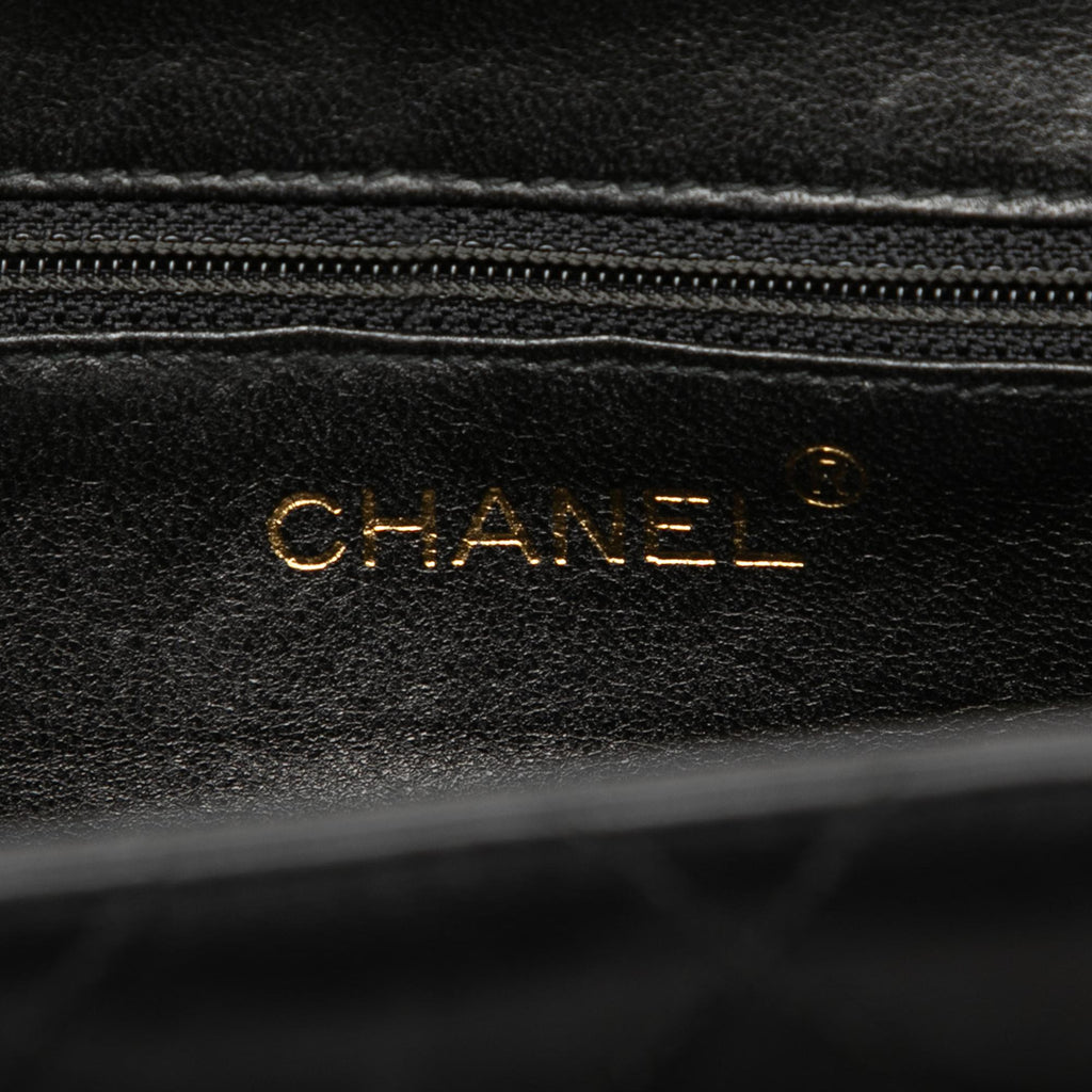 Chanel CC Quilted Lambskin Shoulder Bag