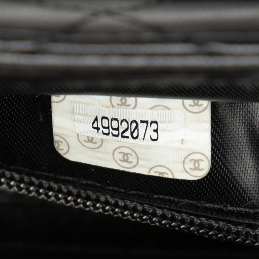 Chanel CC Quilted Lambskin Shoulder Bag