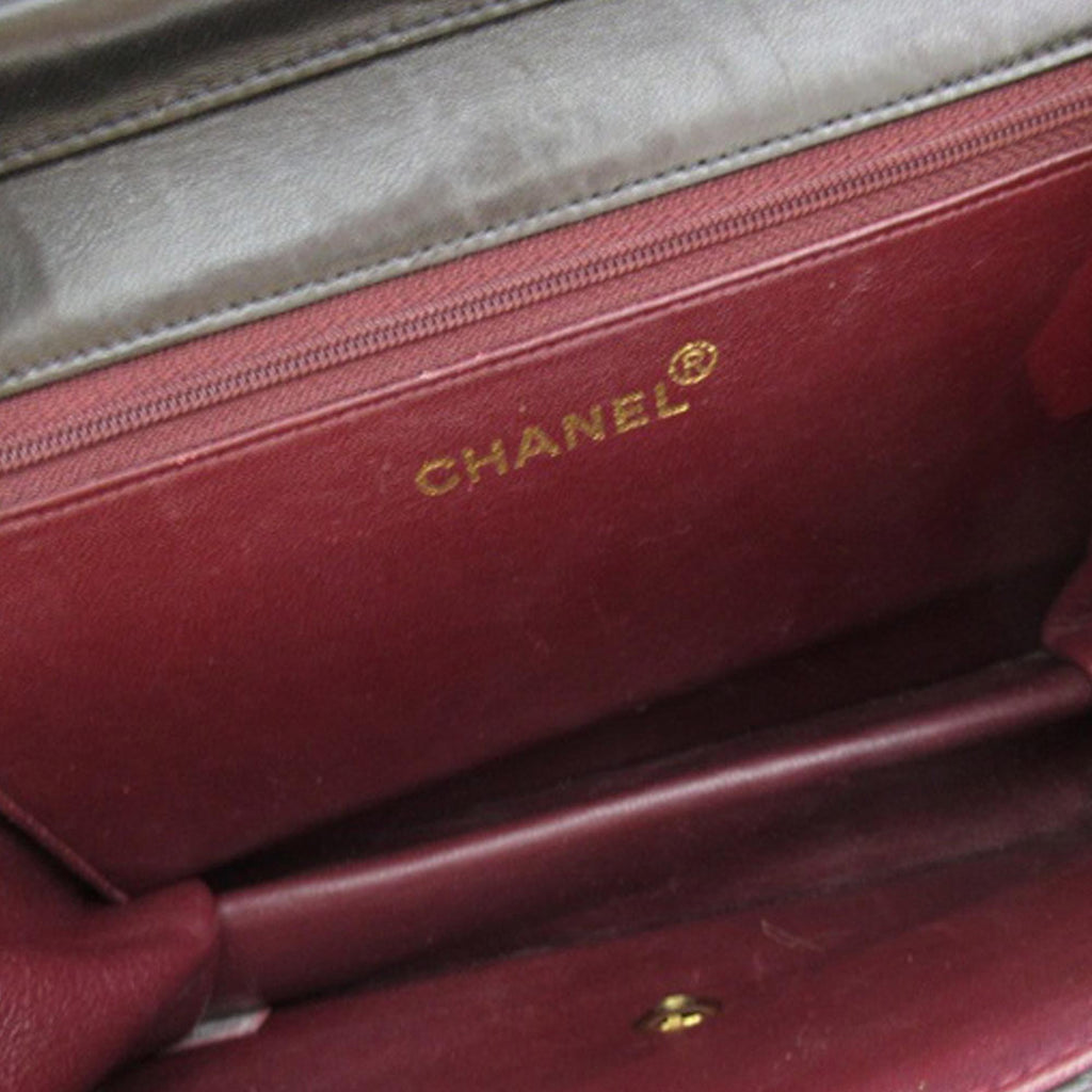 Chanel CC Quilted Lambskin Single Flap (SHG-bg41Ud)