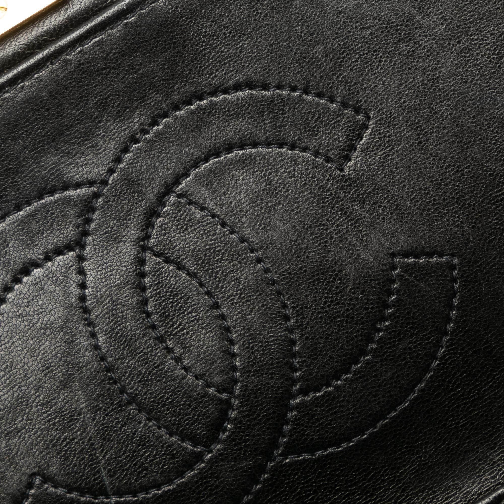 Chanel CC Quilted Lambskin Single Flap (SHG-O86IKP)