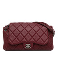 Chanel CC Quilted Lambskin Single Flap (SHG-zHHunq)