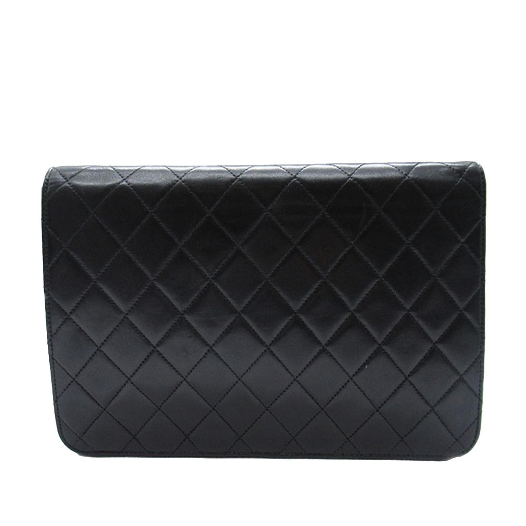 Chanel CC Quilted Lambskin Single Flap (SHG-iO4bfz)