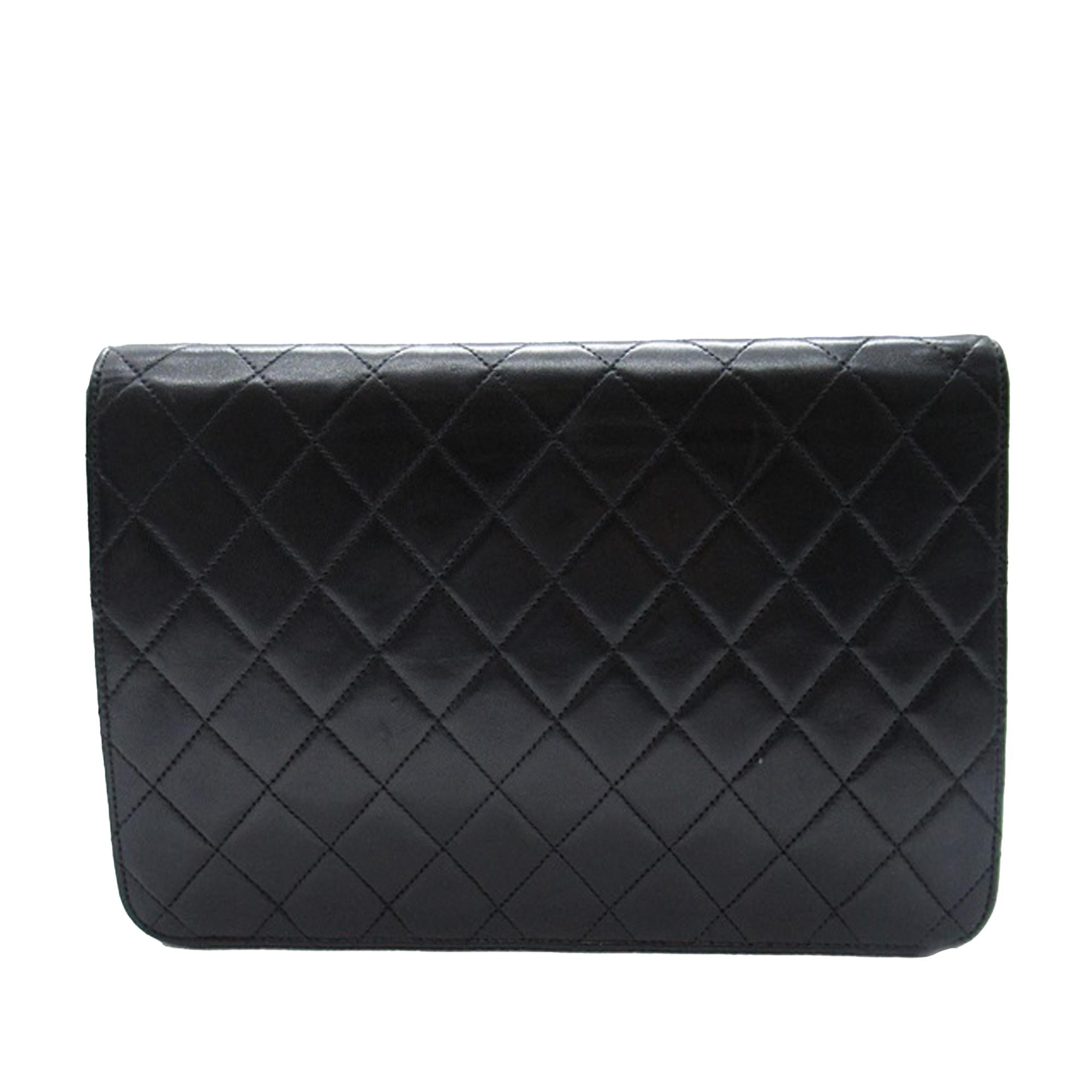 Chanel CC Quilted Lambskin Single Flap (SHG-iO4bfz)