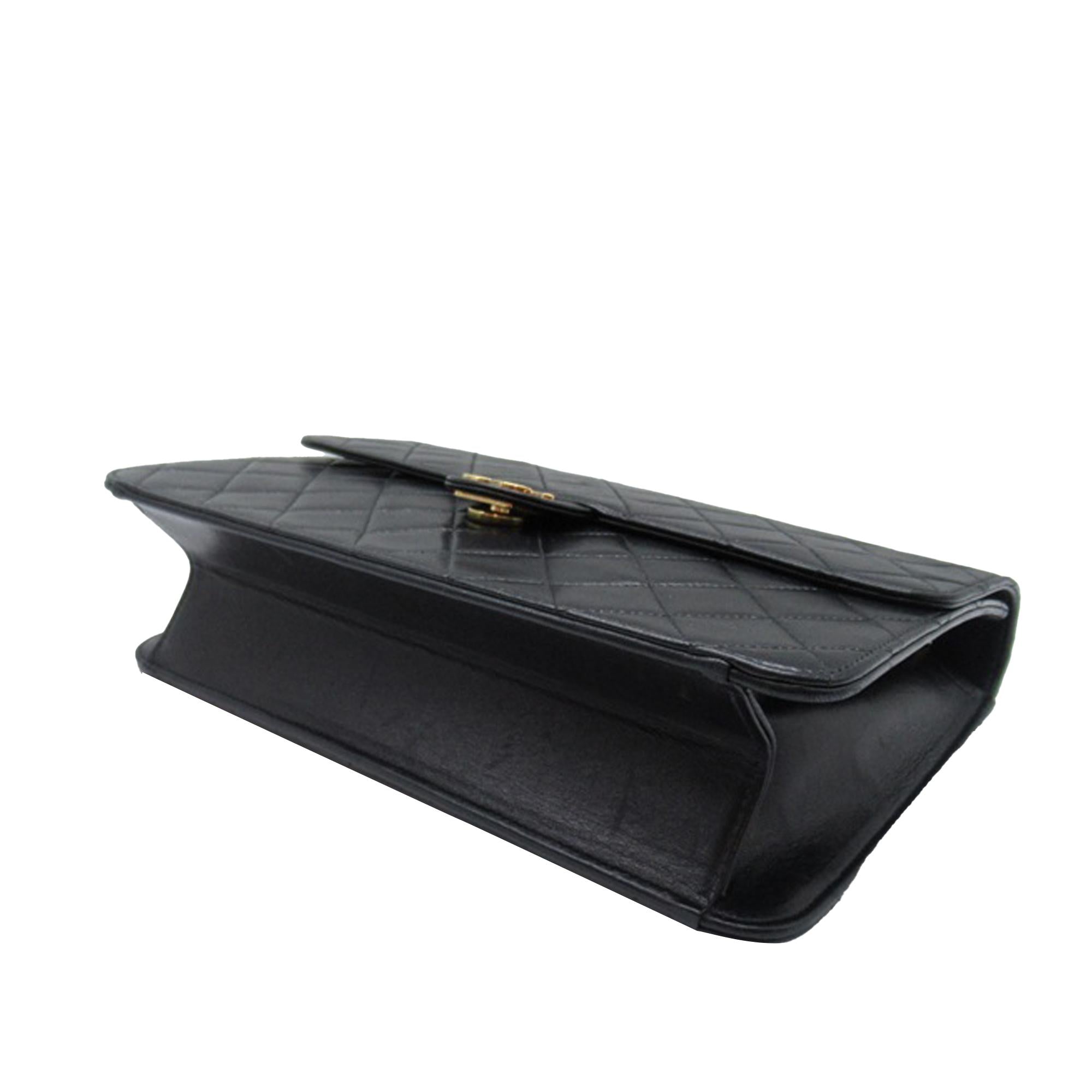 Chanel CC Quilted Lambskin Single Flap (SHG-iO4bfz)
