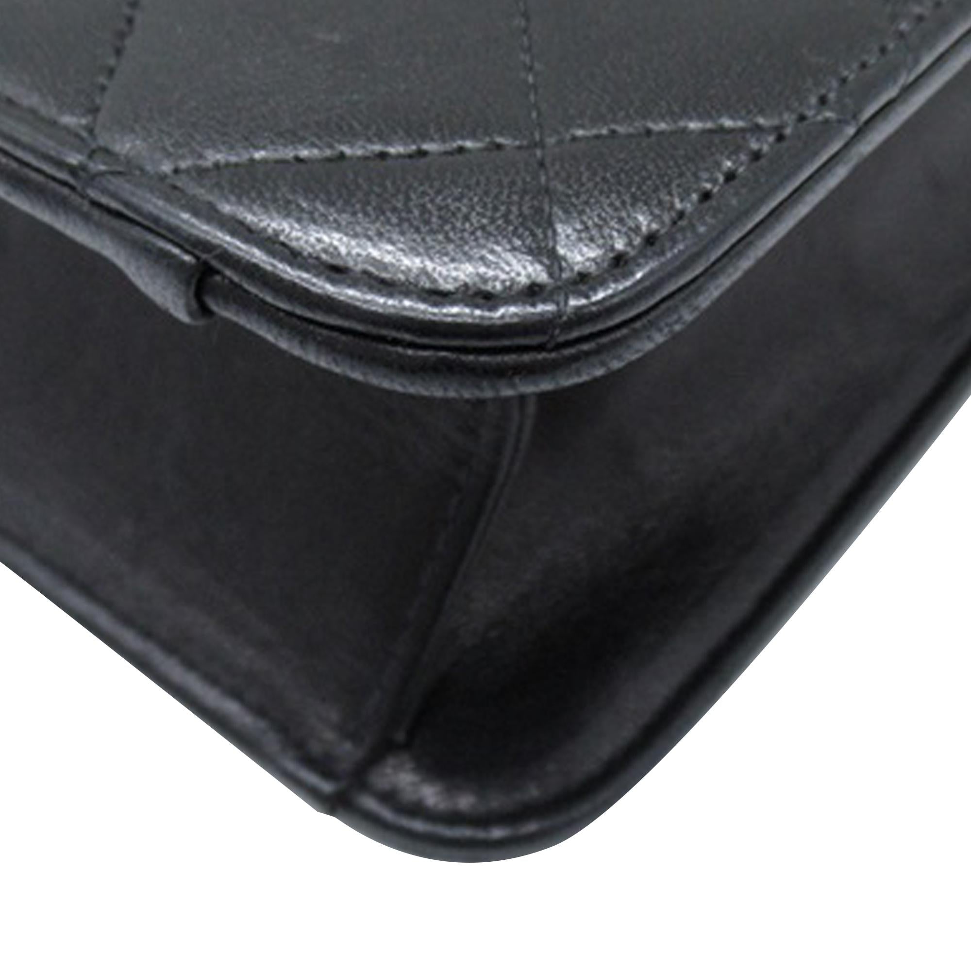Chanel CC Quilted Lambskin Single Flap (SHG-iO4bfz)