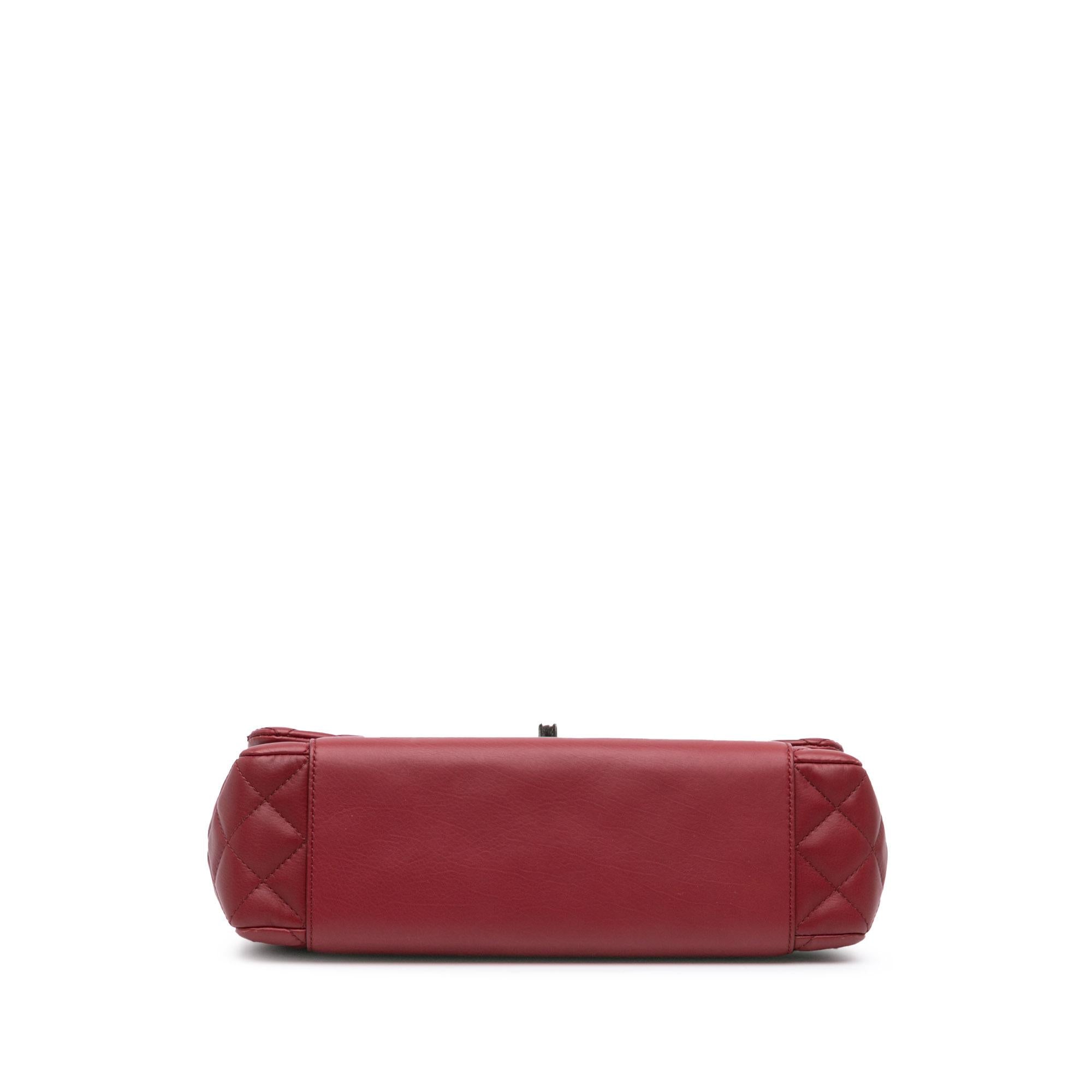 Chanel CC Quilted Lambskin Single Flap