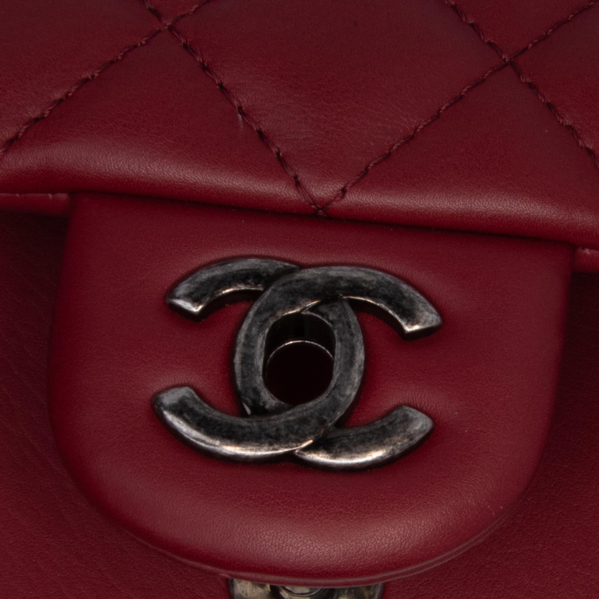 Chanel CC Quilted Lambskin Single Flap