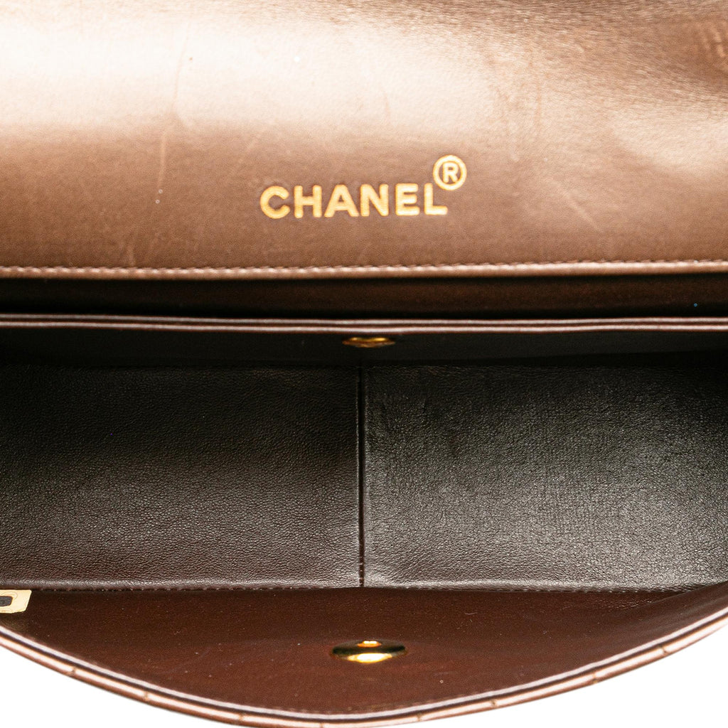 Chanel CC Quilted Lambskin Single Flap (SHG-giVobi)