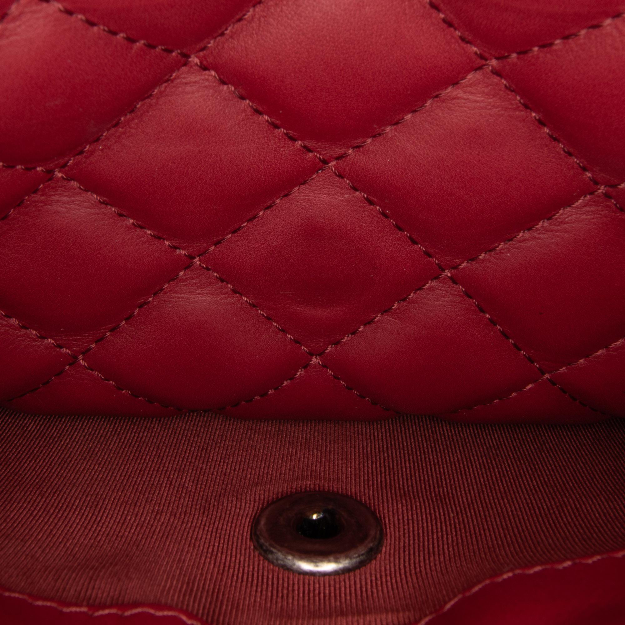 Chanel CC Quilted Lambskin Single Flap