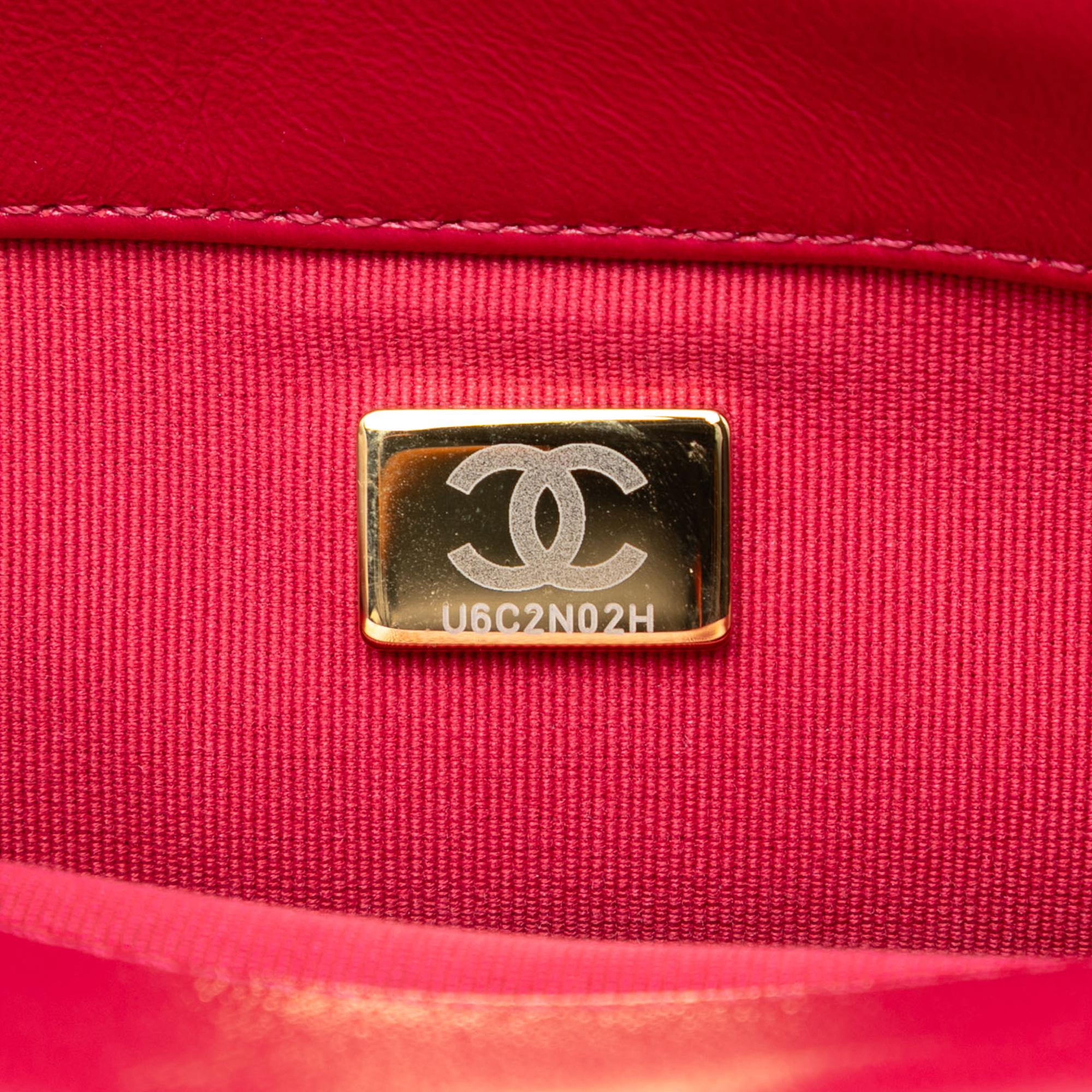 Chanel CC Quilted Lambskin Single Flap
