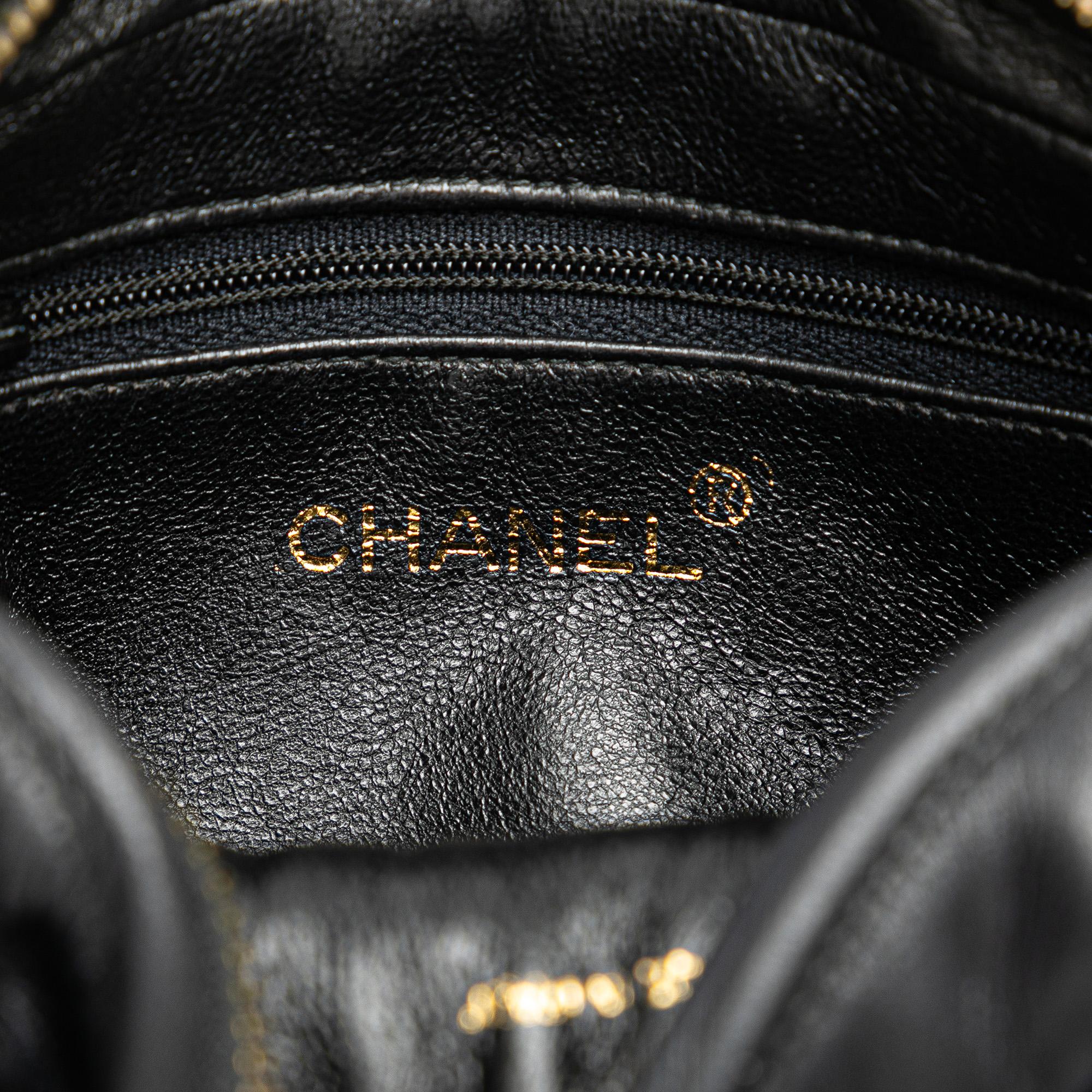 Chanel CC Quilted Lambskin Tassel Camera Bag (SHG-d6zIzs)